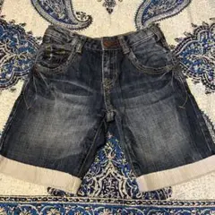 デニムハーフパンツ　ZARA 118cm