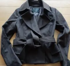 超美品 UNTITLED ブラウン色 ウールコーサイズ0