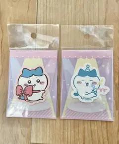 ちいかわ ダイカットステッカー ハチワレ 2枚 セット