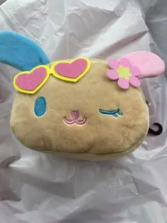 ウサハナ 日焼け フェイス ポーチ サンリオ