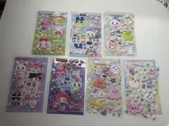 たまごっち たまもりシール セット まめっち くちぱっち ふらわっち