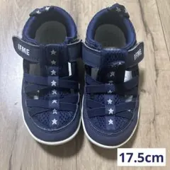 【17.5cm】イフミー　サンダル　ネイビー　紺色　水陸両用