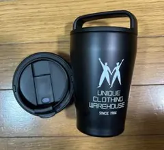 新品　ユニクロ　ステンレスボトル　タンブラー　ブラック　 0.35L