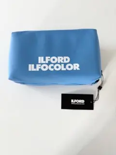 【未使用】ILFORD ILFOCOLOR ポーチ 青
