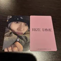 RIIZE ウォンビン FAME タワレコ ラキドロ トレカ