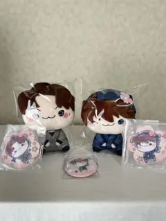 フリューくじ　忍たま乱太郎　ふんわり桜もちぴこの段　土井半助　山田利吉