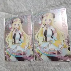ホロライブウエハース メンバーカード 角巻わため 2枚セット
