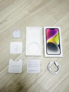iPhone14 空箱 Lightningケーブル 128GB 本体なし