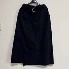 techichi 黒いタイトスカート ベルト付き