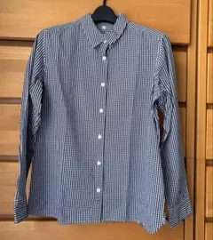 ギンガムチェック シャツ 長袖