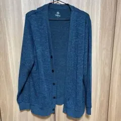 Navy/メンズカーデガンL