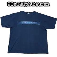 90s y2k OLD vintage TEE Ralph Lauren 黒白