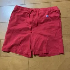 Champion レッド ショートパンツ Lサイズ
