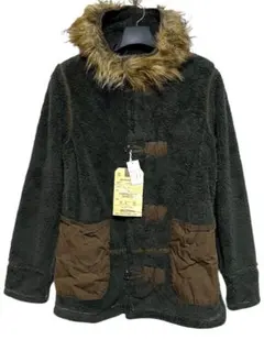 新品未使用　DENIM DANGAREE ファーボアジャケット　カーキ　160