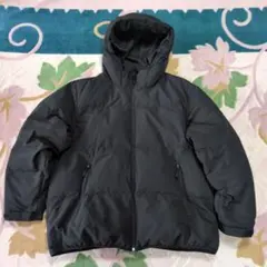 GUブラックダウンジャケット3XL