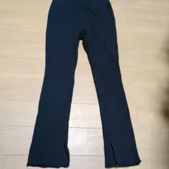 UNIQLO リブフレアレギンスパンツ Sサイズ