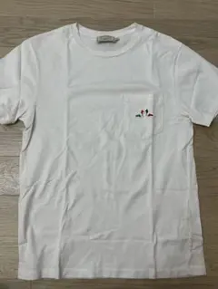未使用タグ付き メゾンキツネ チラックス Tシャツ S アイボリー - メルカリ