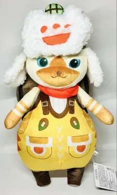 カプコン限定 モンスターハンターワイルズ オトモアイルー　ぬいぐるみ