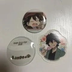 文豪ストレイドッグス わん！ 文スト 保育園缶バッジ 江戸川乱歩