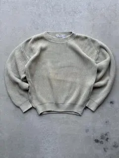 L.L.Bean コットンニット　80s USA製