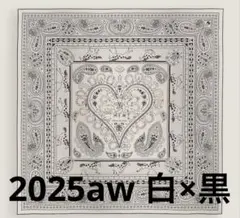 新品未使用 エルメス カシシル バンダナ ハート2025AW カレジェアン エルメス 2025AW カシシル カシミヤ シルク カレジェアン 140
