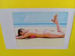 山口五和 写真 はがきサイズ 1枚 レースクイーン アイドル タレント