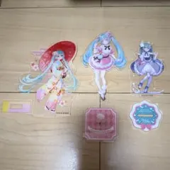初音ミク 缶バッジくじ プライズ アクスタセット - メルカリ