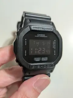 G-SHOCK 電池新品 DW-5600BB ブラック Gショック - メルカリ