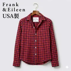 1点物 USA製 フランクアンドアイリーン BARRY チェックシャツ メンズ