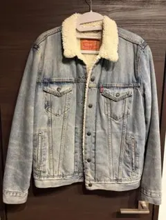 Levi's ボア デニムジャケット Mのサムネイル