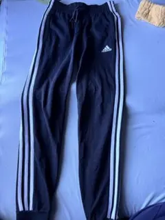 adidas スウェットパンツ 黒 J/M