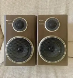 やっぱ　SANSUI S-X30 スピーカー 2個セット　早いもの勝ち！ SANSUI S-X30 2ウェイスピーカー ブラウン - メルカリ