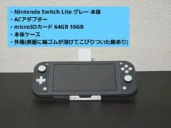 Nintendo Switch Lite 本体 ACアダプター メモリーカード