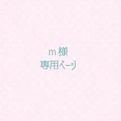 m様 リクエスト 2点 まとめ商品