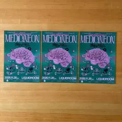猫背のネイビーセゾン「ONEMAN PARTY MEDiCiNEON」（3枚）