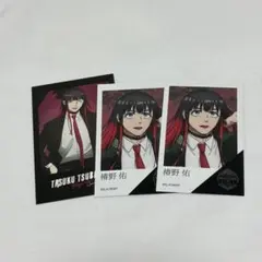 ウィンブレ インスタントカメラ風イラストカード スーツ 椿野佑