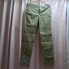 COMME CA ISM オリーブグリーン パンツ