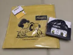 《新品》スヌーピー ランチバッグ イエロー スヌーピーライン スマホストラップ