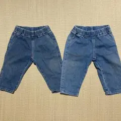 デニムパンツ 2枚セット