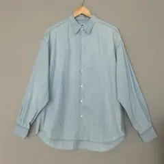 H BEAUTY&YOUTH サウザンド ウォッシュ デニム レギュラーシャツM