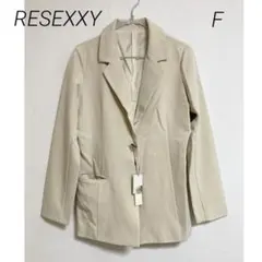 0398 RESEXXY リゼクシー 新品 ナローラベルジャケット FREEのサムネイル