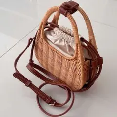 【ZARA】 ザラ カゴバッグ ショルダーバッグ