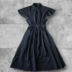 tricot comme des garcons dress black