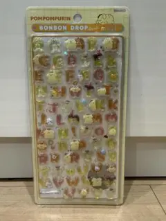 新作　ボンボンドロップシール　moji サンリオ　ポムポムプリン