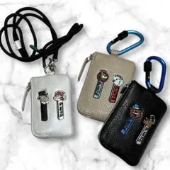 新品✨️PEZ earコラボ モバイルストラップショルダー パスキーケース 限定品