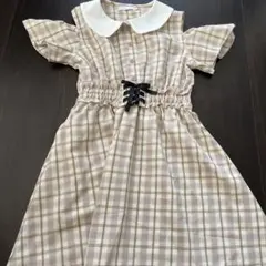 ピンクハントXSサイズ肩出しワンピースのサムネイル