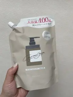 cocone クレイクリームシャンプー 400g 詰め替え　モイスト