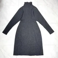 美品 セリーヌ フィービー期 カシミヤ混 ニット ロングワンピース ドレス XS