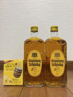 サントリーウイスキー 700ml 角瓶　　2本セットのサムネイル