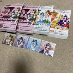 セーラームーン×明治コラボ オリジナル マグネット シート 果汁グミ　ガルボ